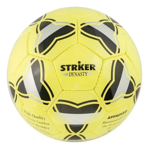 PELOTA DE FÚTBOL STRIKER DINASTY CUERO PU. N°4. AMARILLA
