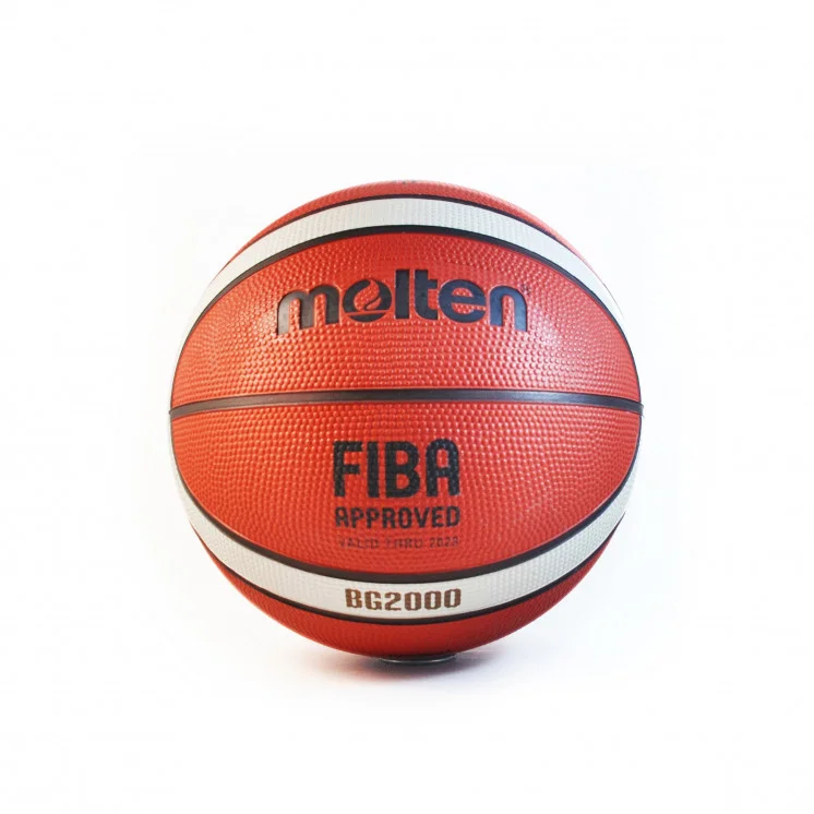 PELOTA DE BÁSQUET MOLTEN CAUCHO B6G2000 NAR. N°6