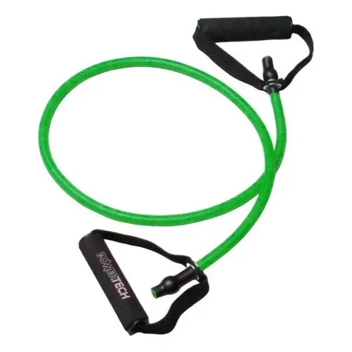 BANDA LARGA VERDE (tensión baja) MANIJAS NEOPRENE EN LOS EXTREMOS x 1 mt. (PT)