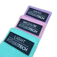KIT DE BANDAS DE TELA 3 TENSIONES (VIOLETA, VERDE, ROSA) (PT)