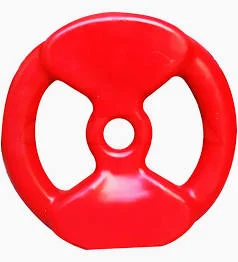 DISCOS PLASTICOS  x 1 KG.BODY PUMP ROJOS  CON AGARRE