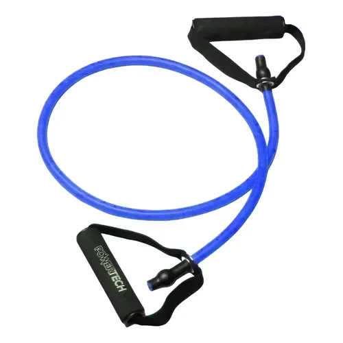 BANDA LARGA AZUL (tensión media) MANIJAS NEOPRENE EN LOS EXTREMOS x 1 mt. (PT)