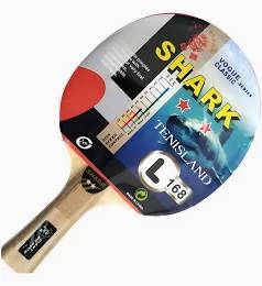 PALETA PING PONG 2 ESTRELLAS SHARK GIANT DRAGON