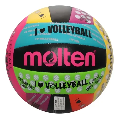 PELOTA  DE VOLEY MOLTEN 500 LUV MULTICOLOR