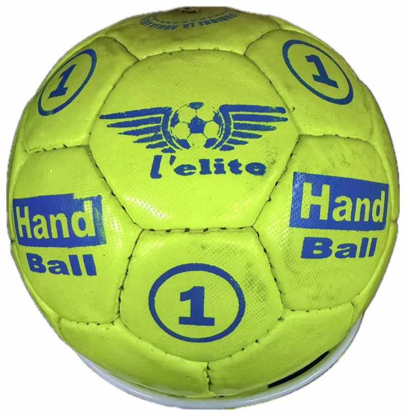 PELOTA DE HANDBALL L ELITE CUERO REFORZADO PU COSIDO N° 1
