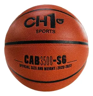 PELOTA DE BÁSQUET CH1 PROFESIONAL CAB 3500 S6 PREMIUM MICROFIBER COMPOSITE LEATHER