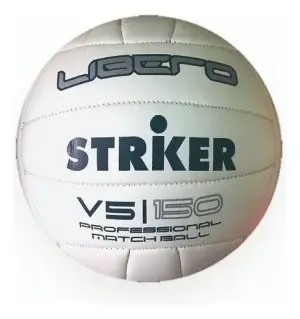 PELOTA DE VÓLEY STRIKER V5-150 COS. MAQ. BLANCA