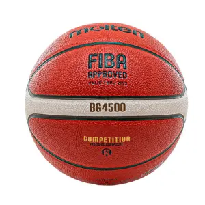 PELOTA DE BÁSQUET MOLTEN B6G4500 OF. PU. CUERO N° 6
