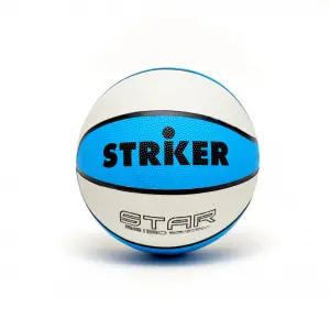PELOTA DE BÁSQUET STRIKER GOMA Nº5 NARANJA O DE COLORES