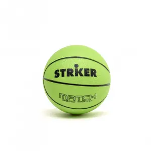 PELOTA DE BÁSQUET STRIKER GOMA Nº3 NARANJA O DE COLORES