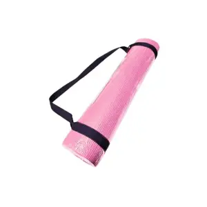 COLCHONETA DE YOGA 3mm. ROSA CON CORREA (PT)
