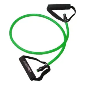 BANDA LARGA VERDE (tensión baja) MANIJAS NEOPRENE EN LOS EXTREMOS x 1 mt. (PT)