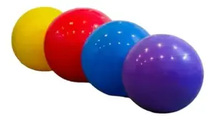PELOTA ESFERODINÁMIA - YOGA 1000grs 4-5 COLORES 75cm (CH)