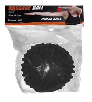 PELOTA MANO CON PINCHES 9 CMTS RÍGIDA (PT)