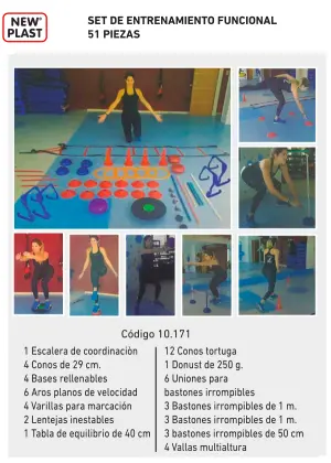 SET DE ENTRENAMIENTO FUNCIONAL NEW PLAST