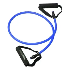 BANDA LARGA AZUL (tensión media) MANIJAS NEOPRENE EN LOS EXTREMOS x 1 mt. (PT)