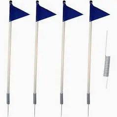 BANDERIN PVC C/ PUNTA DE RESORTE 1,50mts (estaca)