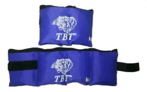 TOBILLERAS DE 1KG CON CIERRE Y VELCRO (TBT)
