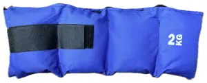 TOBILLERAS DE 2KG (PAR) CON CIERRE (CH)