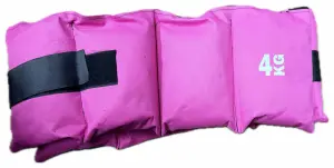 TOBILLERAS DE 4KG (PAR) CON CIERRE (CH)