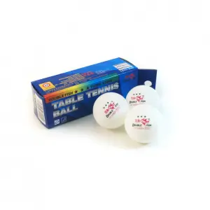SET DE PELOTAS DE PING PONG D. FISH CAJA x 3 UNIDADES 3 estrellas
