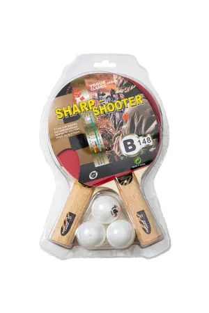 SET DE 2 PALETAS DE PING PONG C/ 3 PELOTAS GIANT DRAGON 1 ESTRELLA