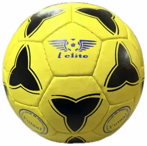 PELOTA FÚTBOL 5 O FUTSAL 1/2 PIQUE N° 4 L ELITE CUERO PU REFORZADA