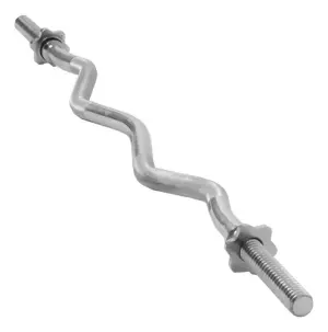 BARRA CROMADA MACIZA EZ 1,20mts A ROSCA 30mm